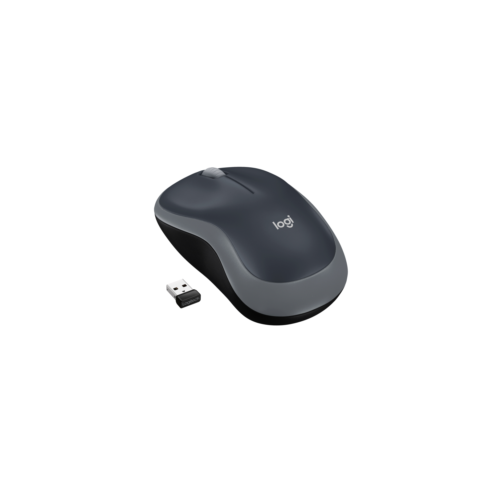 RATON LOGITECH M185 INALAMBRICO GRIS