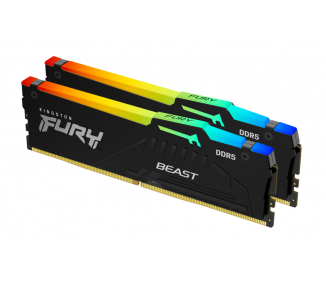 DDR5 KINGSTON 2X16GB 5200 FURY BEAST RGB