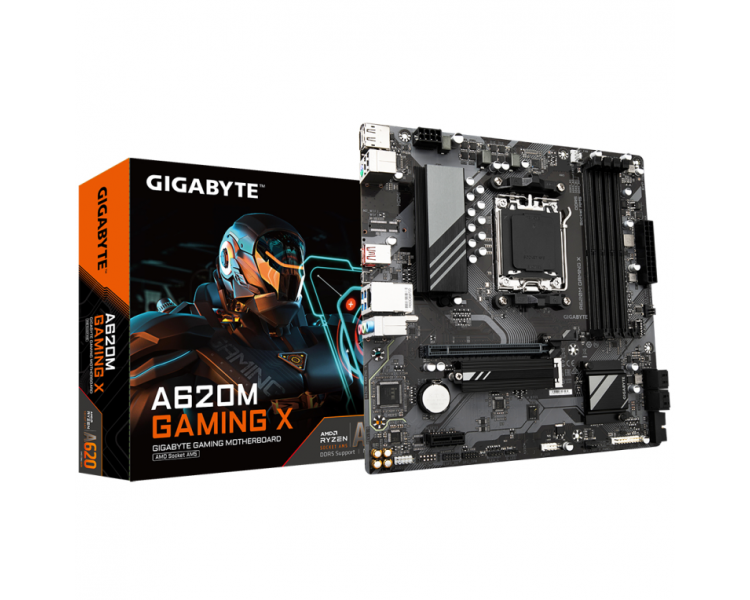 PLACA BASE GIGABYTE A620M GAMING X AM5 MATX 4XDDR5