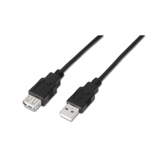 CABLE AISENS USB 20 TIPO A M A H NEGRO 18M