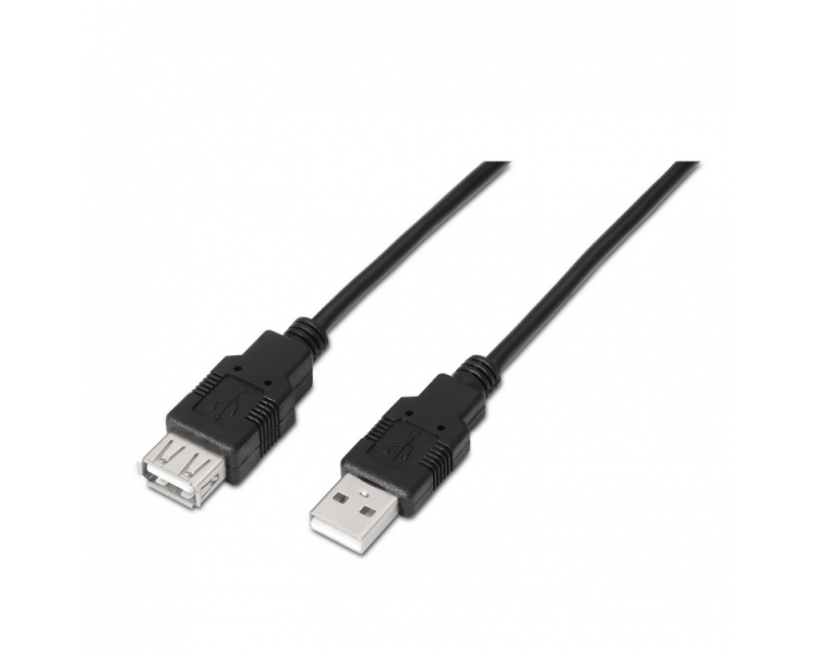 CABLE AISENS USB 20 TIPO A M A H NEGRO 18M