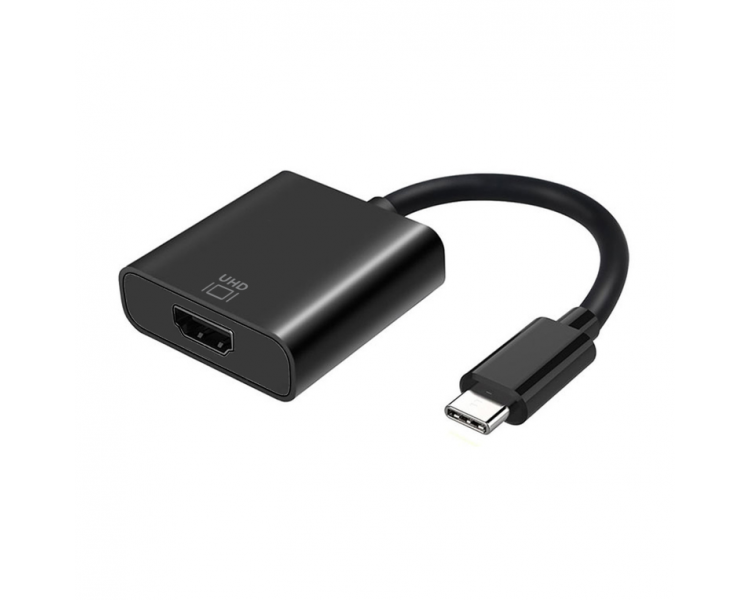 CONVERSOR AISENS USB C A HDMI 4K60HZ USB C M HDMI H NEGRO 15CM