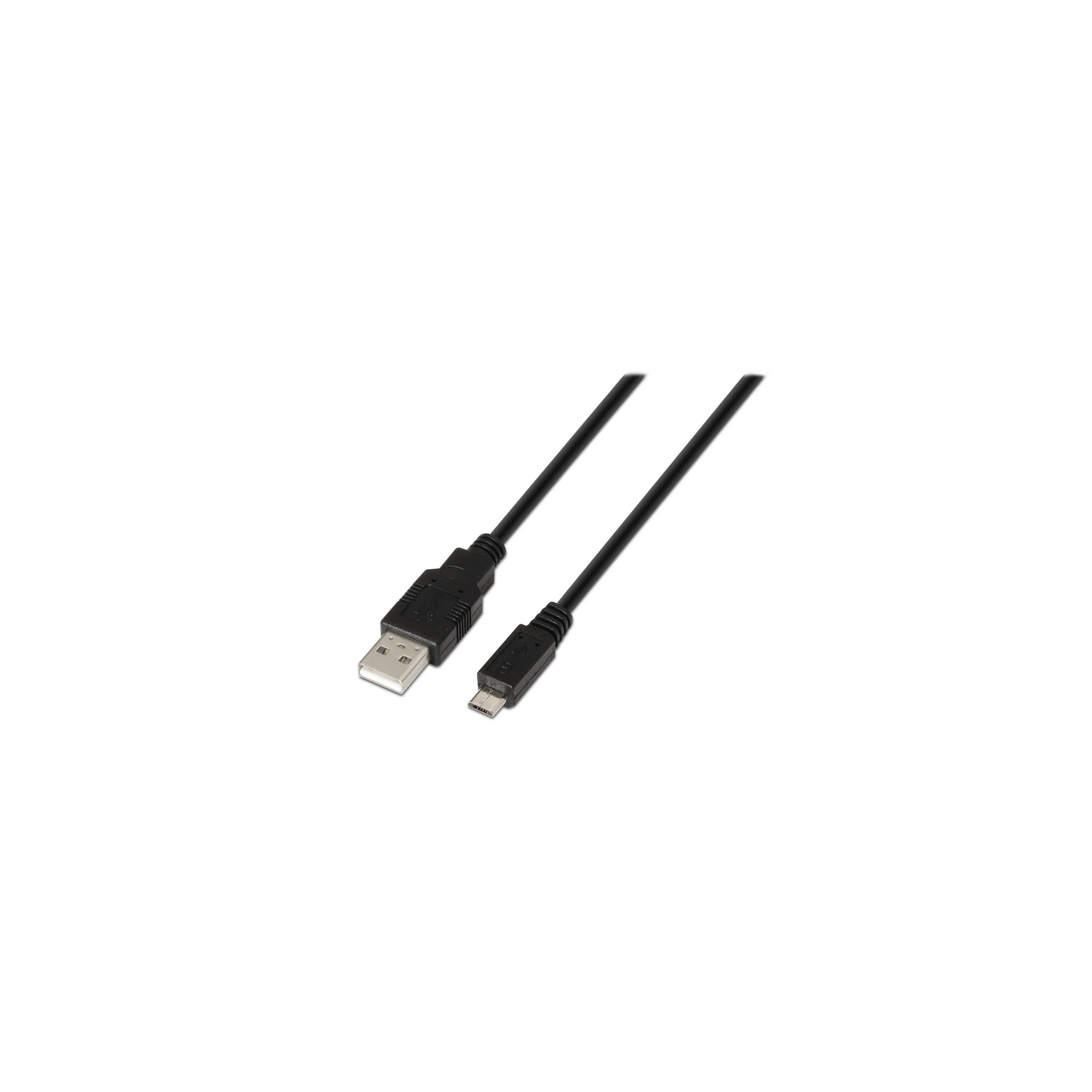 CABLE AISENS USB 20 TIPO A M MICRO B M NEGRO 08M