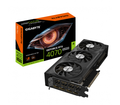 TARJETA GRAFICA GIGABYTE RTX 4070 SUPER WINDFORCE OC 12GB