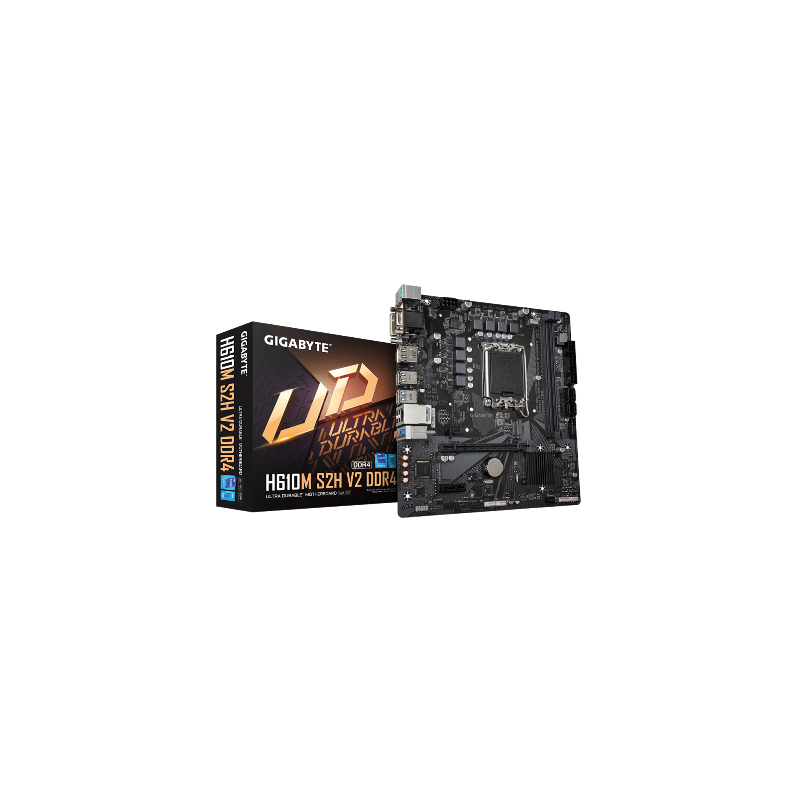 PLACA BASE GIGABYTE H610M S2H V2 1700 MATX 2XDDR4