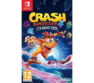 h2SWITCH CRASH BANDICOOT 4 IT S ABOUT TIME h2 Ya era hora de que llegara un juego nuevo de Crash Bandicoot8482 Crash se lanza d