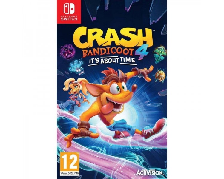 h2SWITCH CRASH BANDICOOT 4 IT S ABOUT TIME h2 Ya era hora de que llegara un juego nuevo de Crash Bandicoot8482 Crash se lanza d