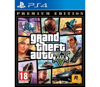 pGrand Theft Auto V Premium Online Edition para PlayStation 4incluye la experiencia completa de la historia de Grand Theft Auto