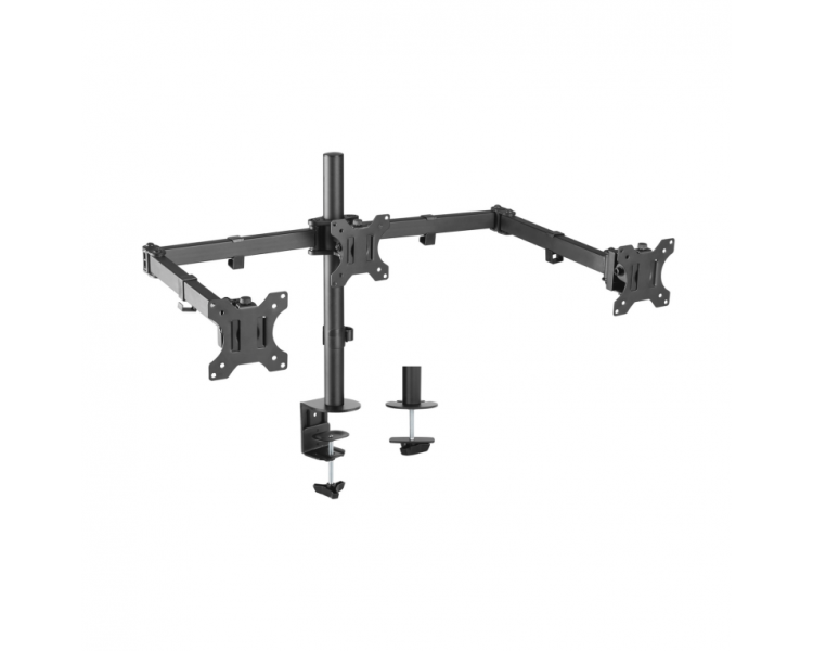 AISENS SOPORTE MESA GIRATORIO INCLINABLE 3 MONITORES 7KG NEGRO