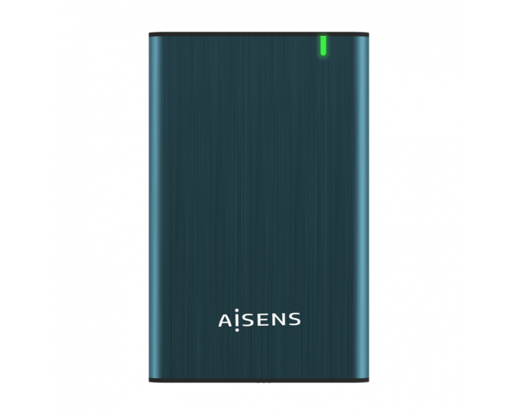 AISENS CAJA EXTERNA 25 ASE 2525PB 95MM SATA A USB 30 31 GEN1 AZUL PACIFICO