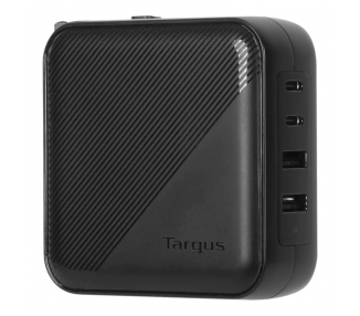 CARGADOR PORTATIL TARGUS 100 W GAN CHARGER MULTI PORT WITH TRAVEL ADAPTERS