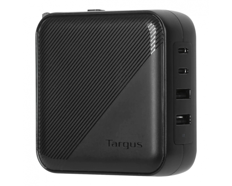 CARGADOR PORTATIL TARGUS 100 W GAN CHARGER MULTI PORT WITH TRAVEL ADAPTERS