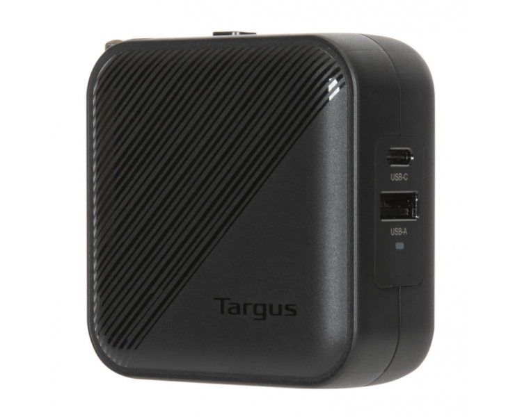 CARGADOR PORTATIL TARGUS 65 W GAN CHARGER MULTI PORT WITH TRAVEL ADAPTERS