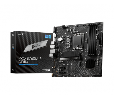 PLACA BASE MSI B760M P 1700 MATX 4XDDR4