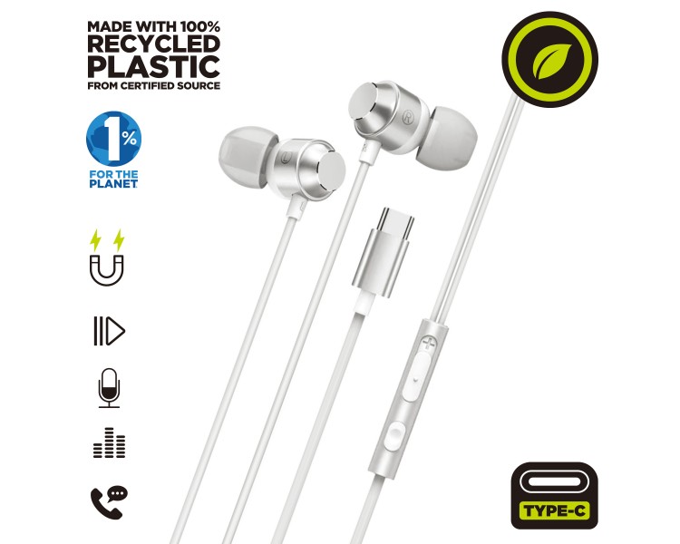 Auriculares magneticos muvit m32 usb tipo