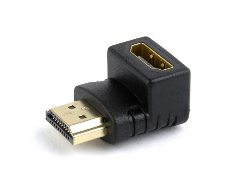 ADAPTADOR GEMBIRD HDMI HEMBRA A HDMI MACHO 90º ANGULO ABAJO