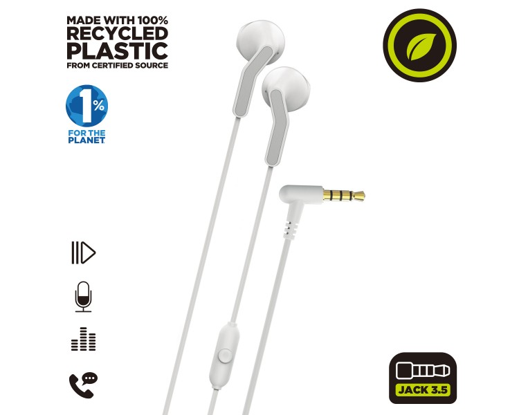 Auriculares muvit e56 blanco