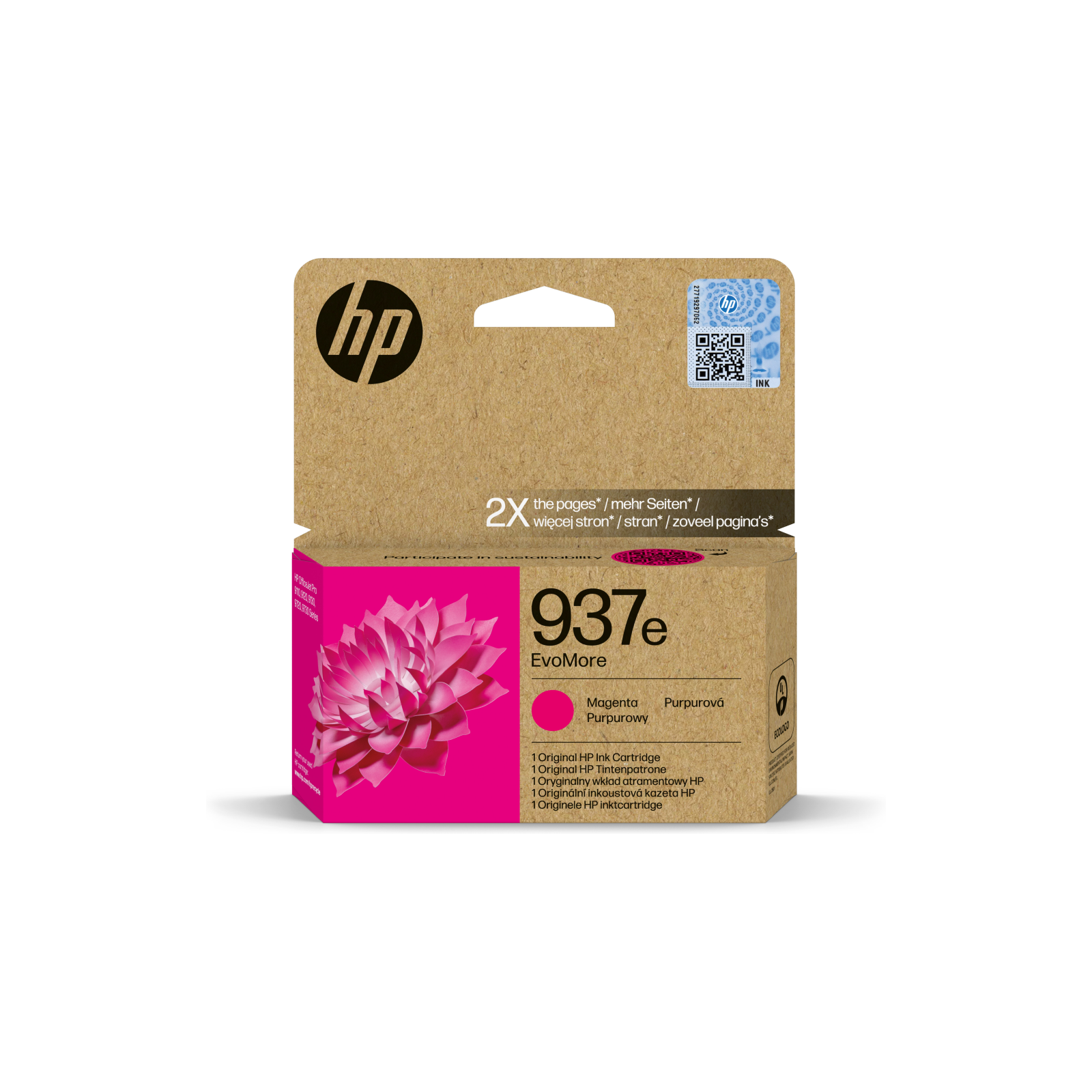 CARTUCHO DE TINTA HP 937E MAGENTA OFFICEJET PRO 9110B 9120