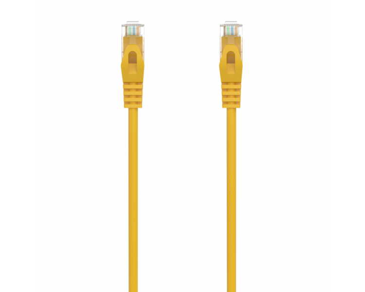 CABLE RED AISENS LATIGUILLO RJ45 LSZH CAT6A UTP AWG24 05M AMARILLO