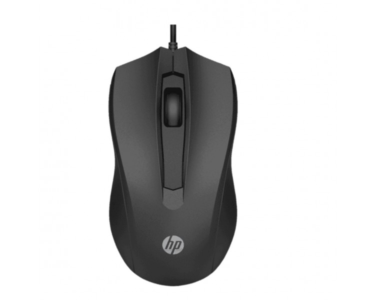 Mouse optico hp 100 usb negro