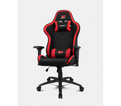 SILLA GAMING DRIFT DR110BR TEJIDO NEGRO ROJO