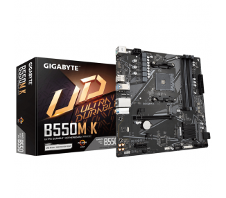 PLACA BASE GIGABYTE B550M K AM4 MATX 4XDDR4