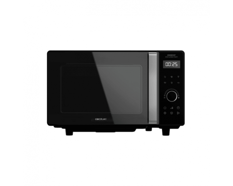 MICROONDAS CECOTEC SIN PLATO GRANDHEAT 2500 FLATBED TOUCH TACTIL BLACK