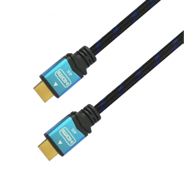 CABLE HDMI AISENS V20 PREMIUM 4K60HZ 18GBPS A M A M 10M NEGRO AZUL