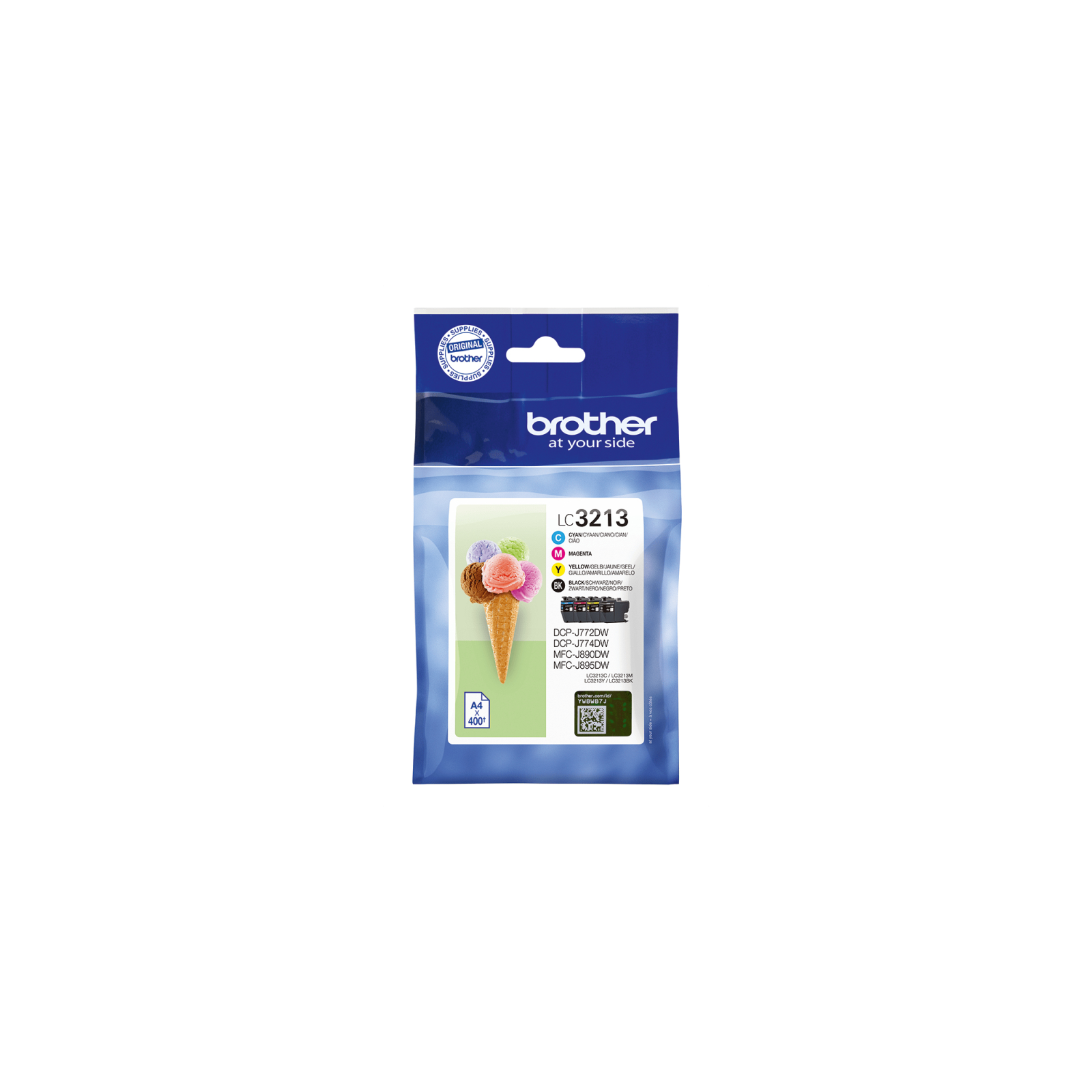 Cartucho de Tinta Original Brother LC 3213VAL Multipack Cia