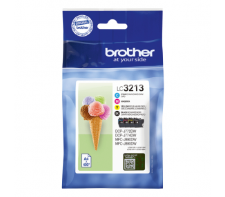 Cartucho de Tinta Original Brother LC 3213VAL Multipack Cia