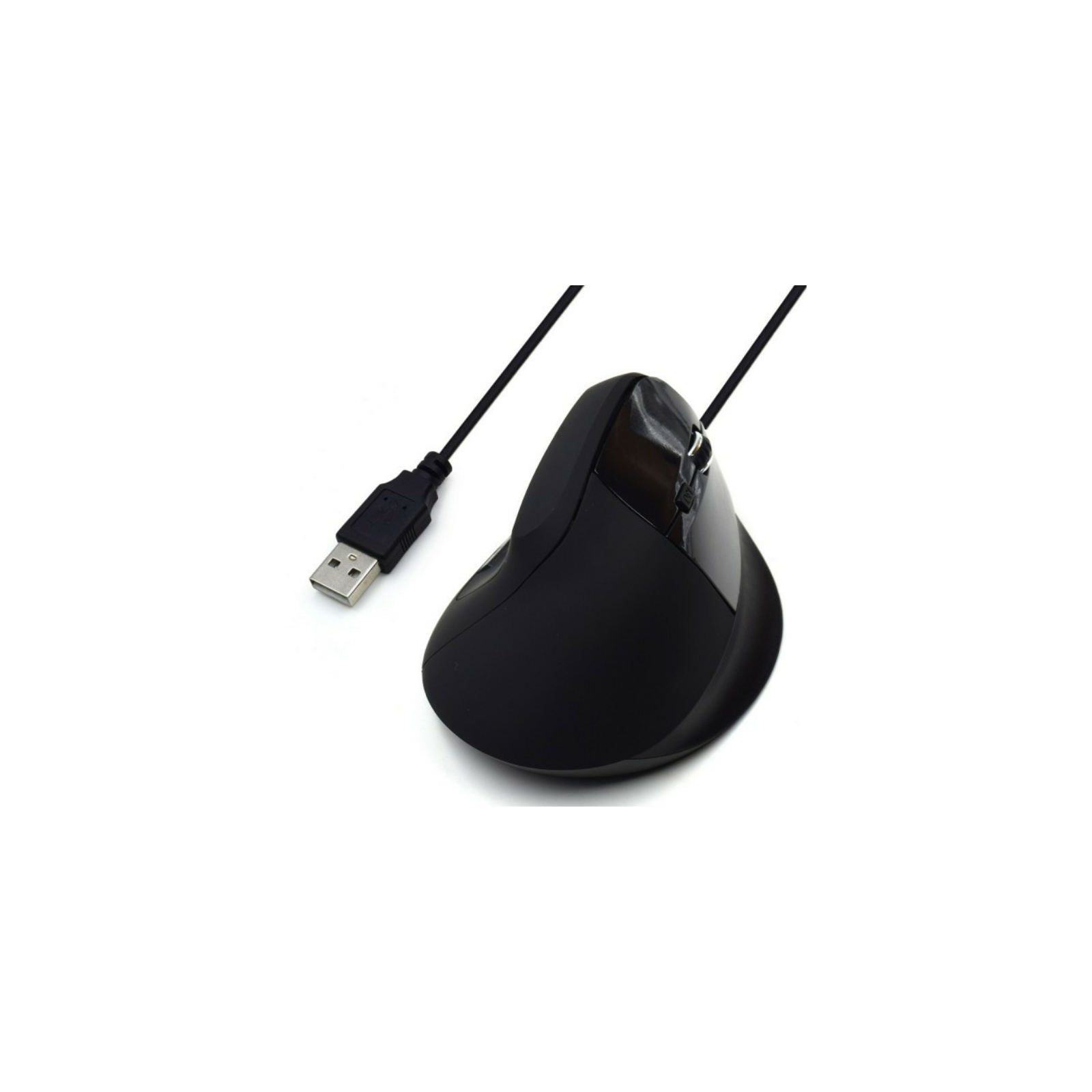 RATON EWENT OPTICO VERTICAL ERGONOMICO USB20 800 1200 1800 PPP 5 BOTONES NEGRO