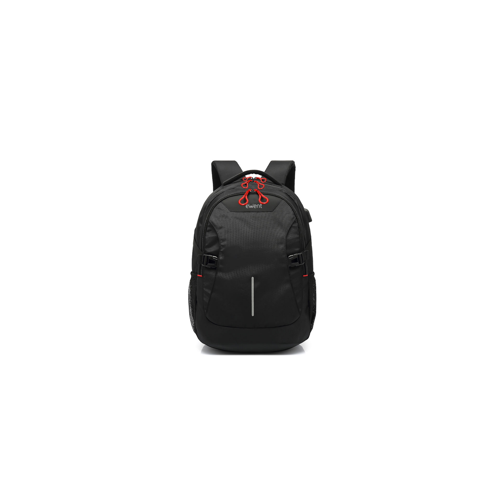 MOCHILA EWENT PARA PORTATIL 156 NEGRA CON CONEXION USB