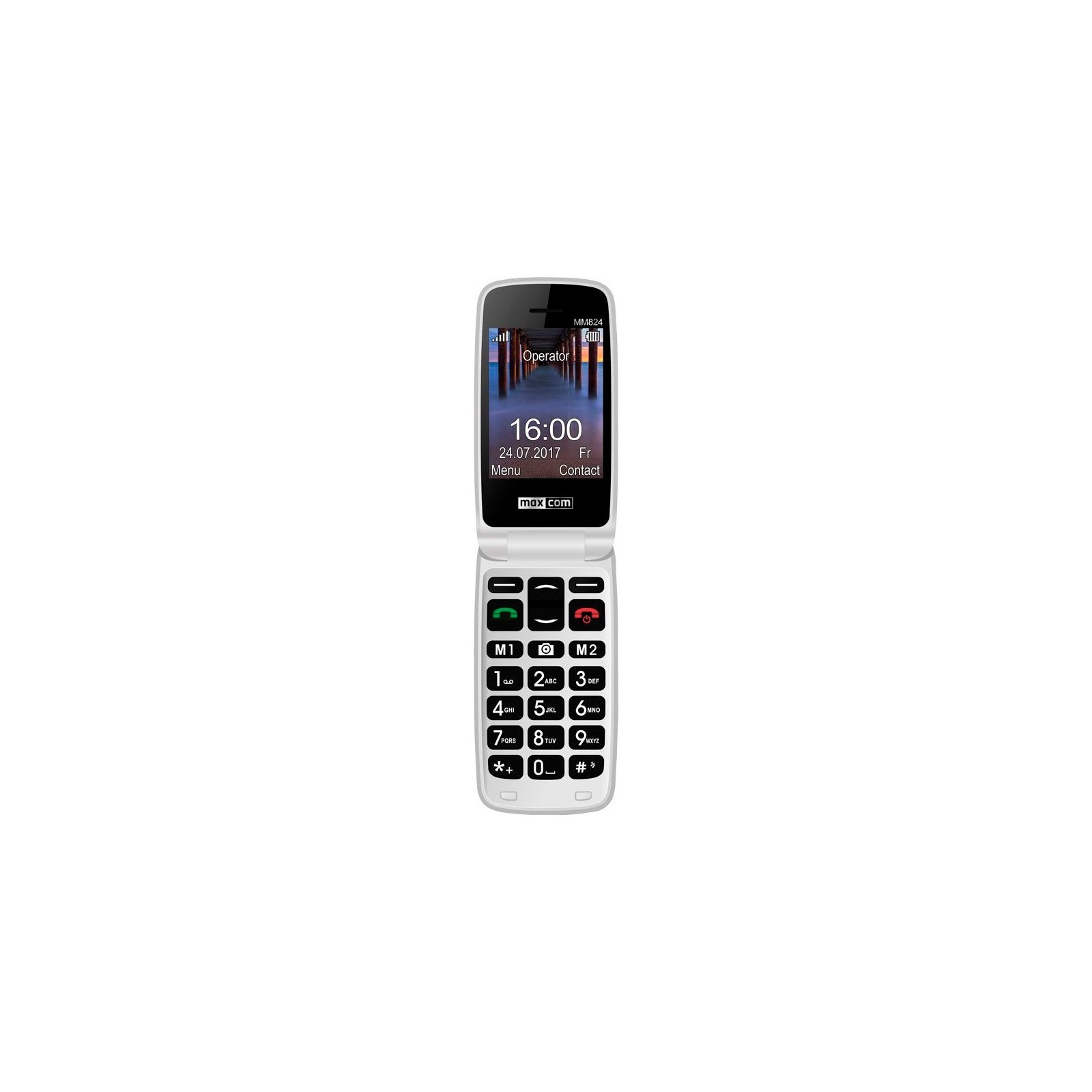 Telefono movil maxcom mm824 black white