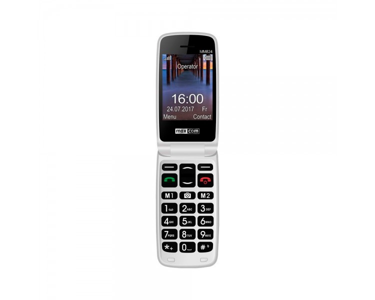 Telefono movil maxcom mm824 black white