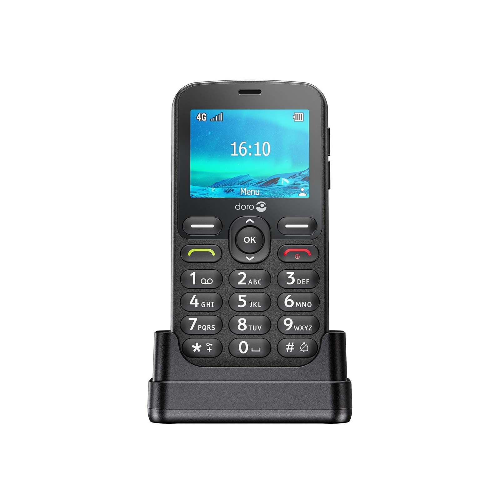 Telefono movil doro 1880 black 24pulgadas