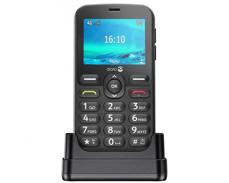 Telefono movil doro 1880 black 24pulgadas