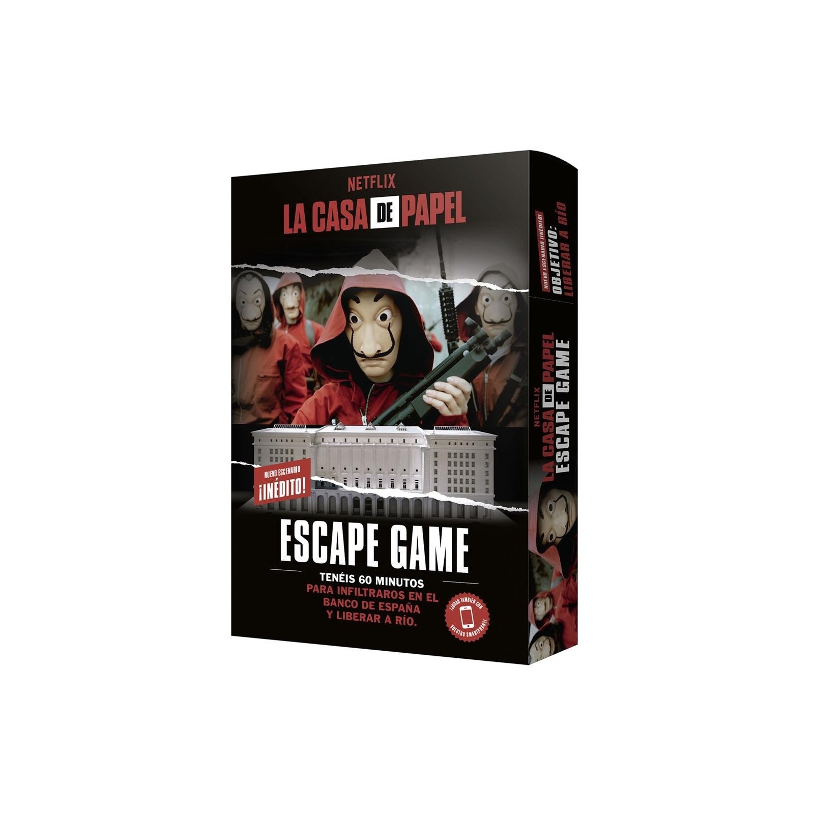 Juego mesa la casa papel escape