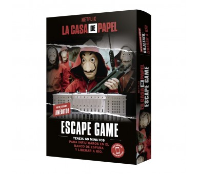 Juego mesa la casa papel escape