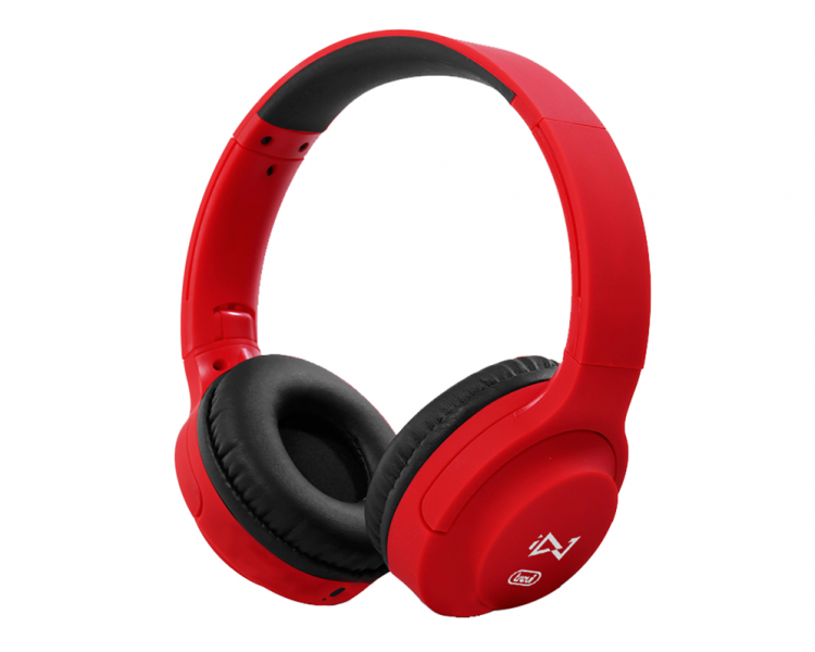 AURICULARES ESTeREO DIGITAL CON MICRoFONO 12 M CABLE TREVI DJ 601 M ROJO