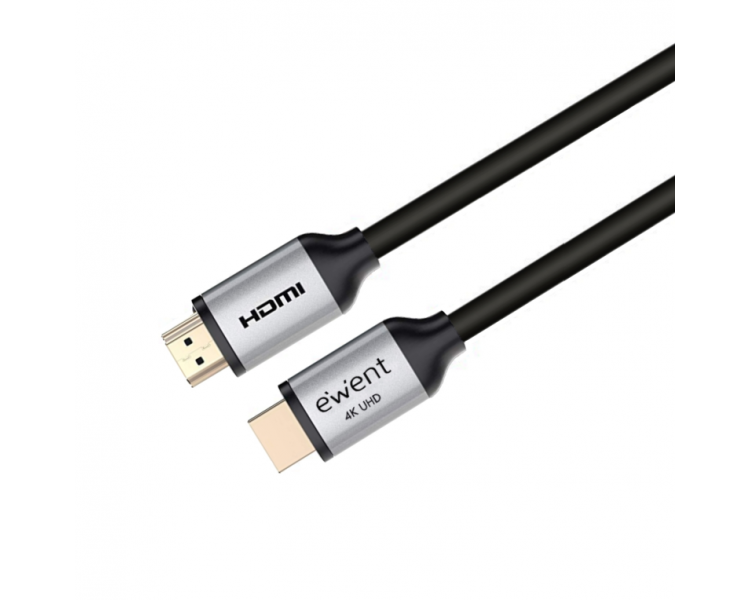 CABLE EWENT HDMI 20 PREMIUM HIGH SPEED CON ETHERNET NEGRO M M 3M 4K 60HZ