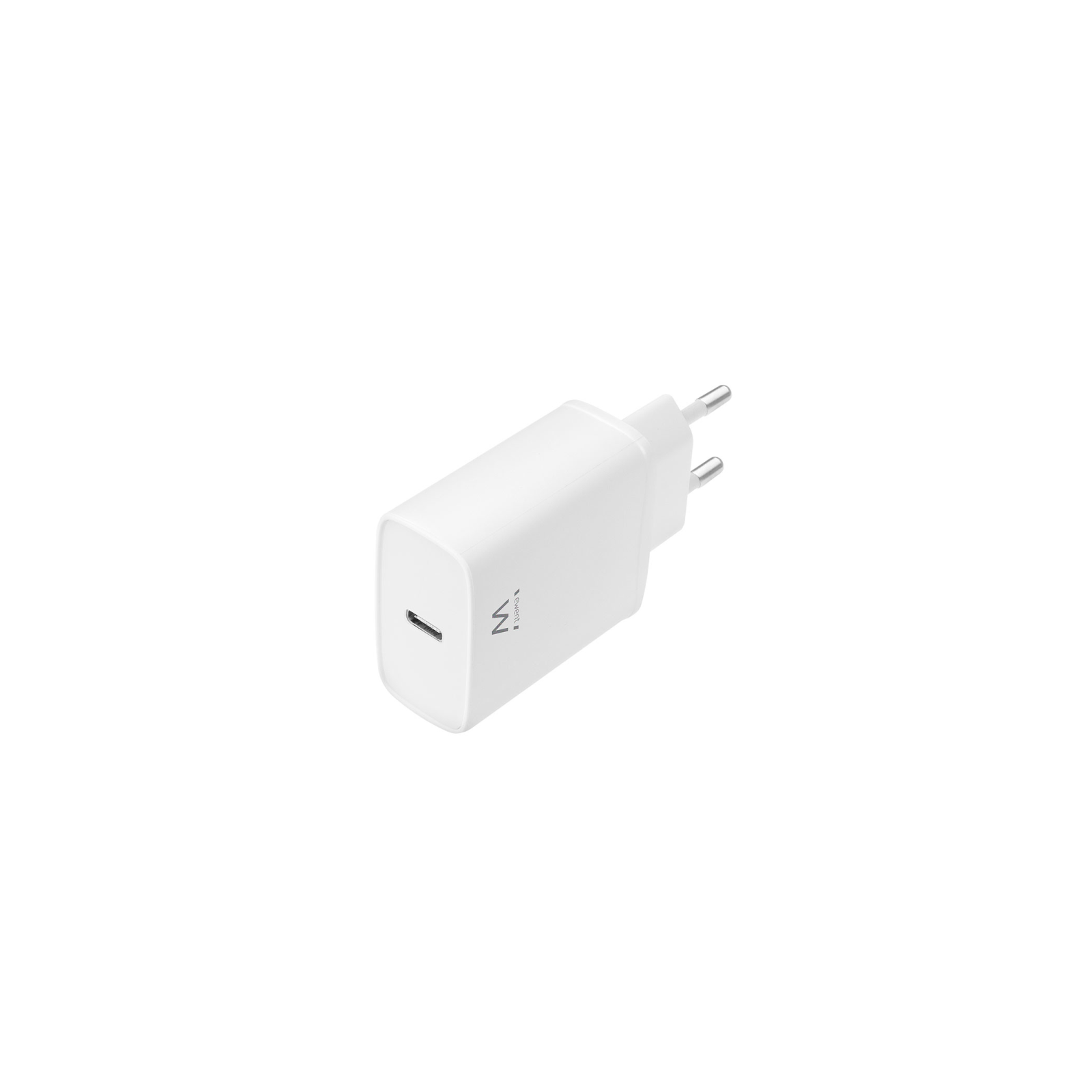 CARGADOR EWENT USB C AC PD 1 PUERTO 20W BLANCO