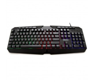 Teclado gaming onaji yubi rgb