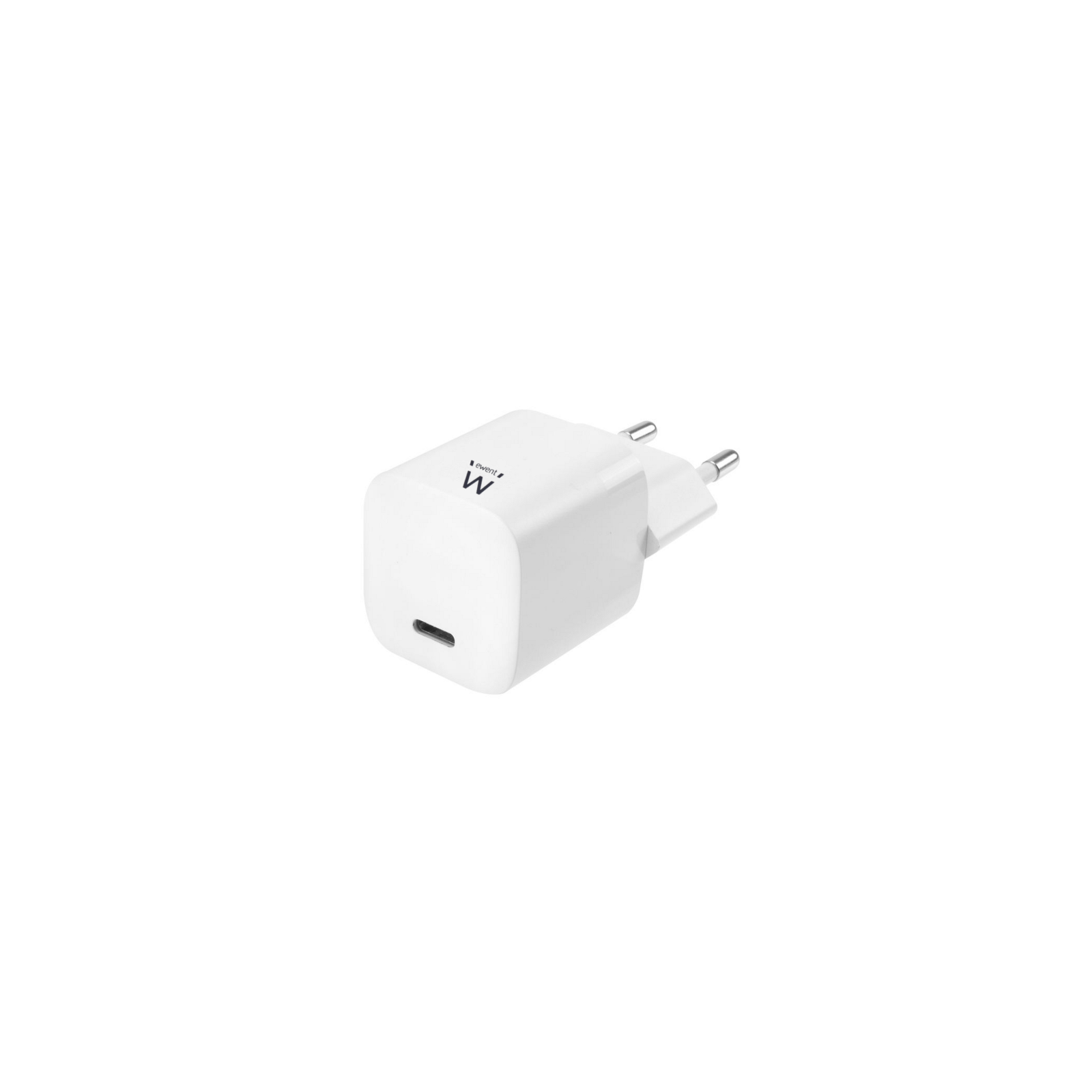 CARGADOR EWENT NANO USB C AC PD 1 PUERTO 33 W BLANCO