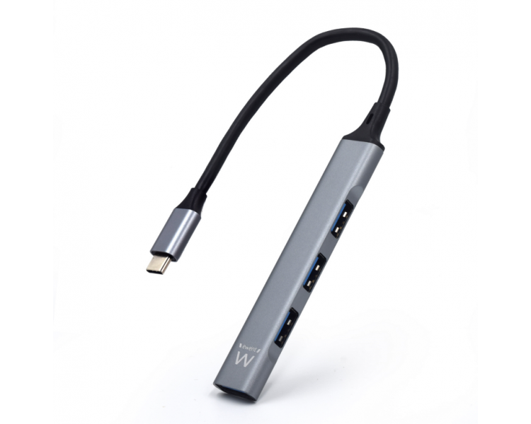 HUB EWENT USB32 GEN 1 USB C 1 PUERTO USB 32 GEN1 3 PUERTOS USB 20