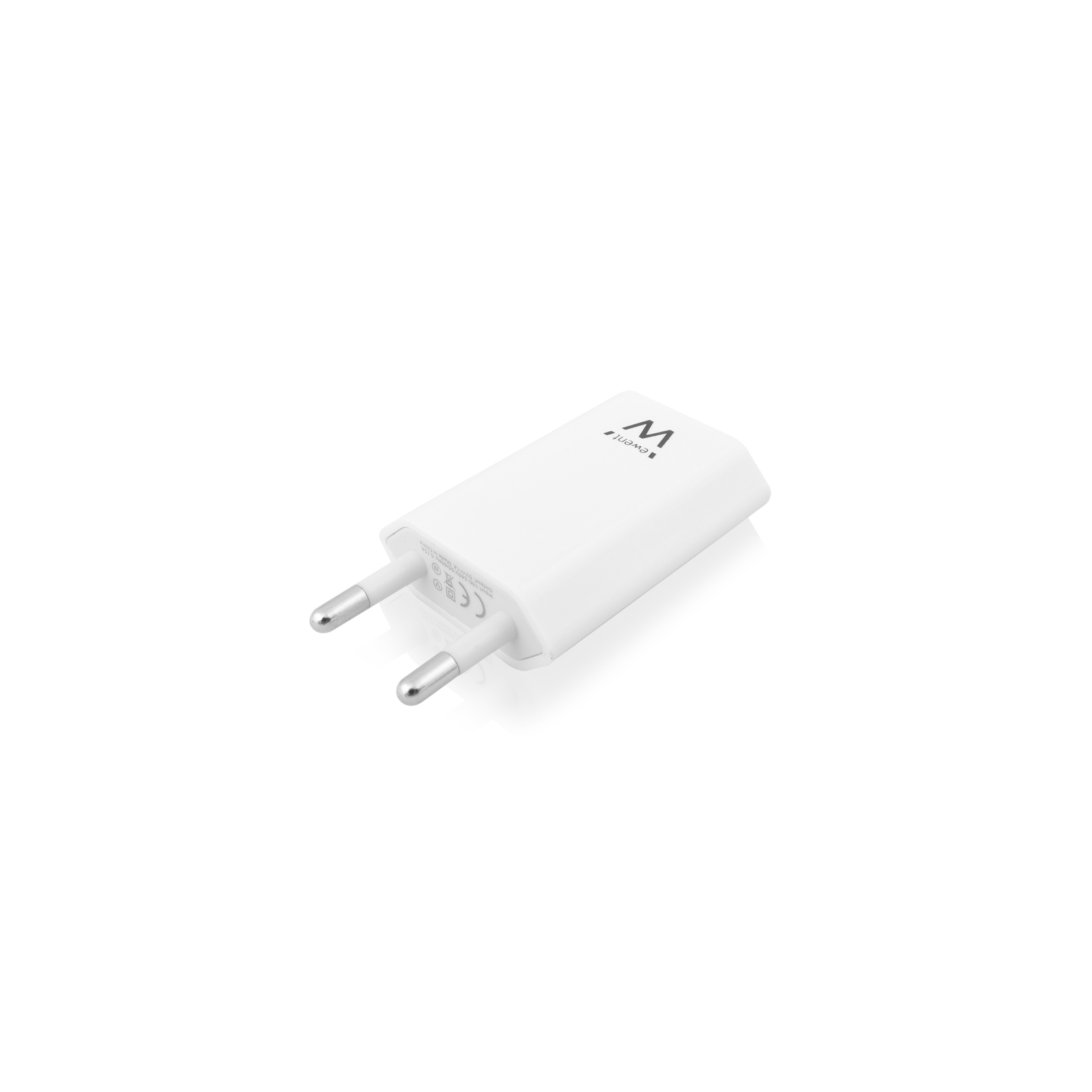 CARGADOR EWENT USB AC 1 PUERTO 1A 5W BLANCO