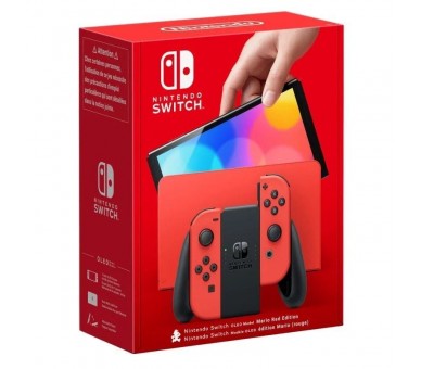 ppConsola Nintendo Switch modelo OLED incluye una pantalla de 7 pulgadas con un marco mas finonbspLos colores intensos y el alt