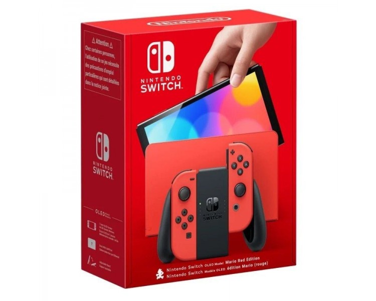 ppConsola Nintendo Switch modelo OLED incluye una pantalla de 7 pulgadas con un marco mas finonbspLos colores intensos y el alt