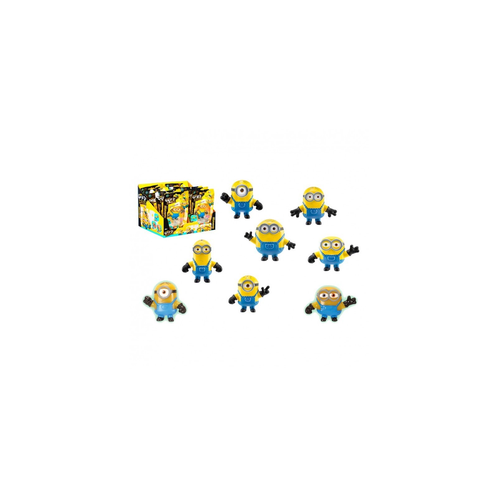 Figuras mini goo jit zu minions