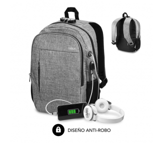 MOCHILA SUBBLIM URBAN LOCK BACKPACK 16 GREY