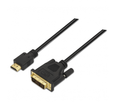 CABLE AISENS DVI A HDMI DVI18 1 M HDMI A M NEGRO 18M